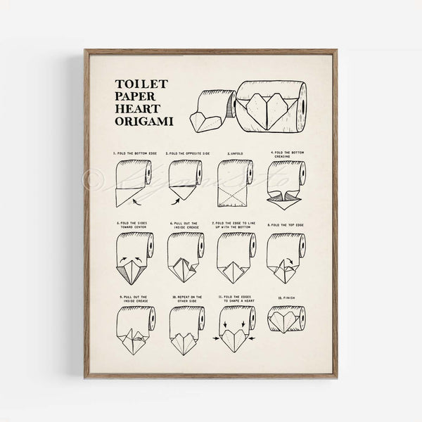 Toilet Paper Origami Art – The Forest Cloak