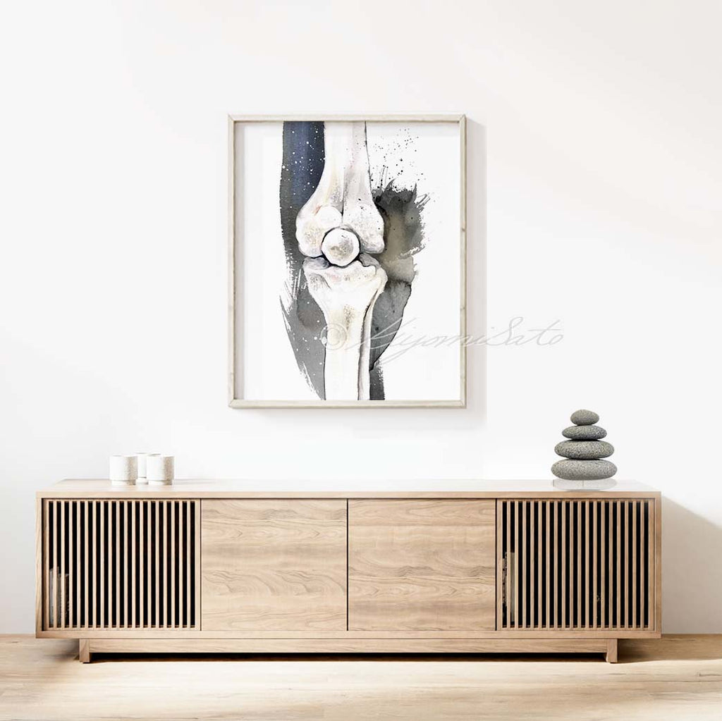 Knee Joint Abstract Art