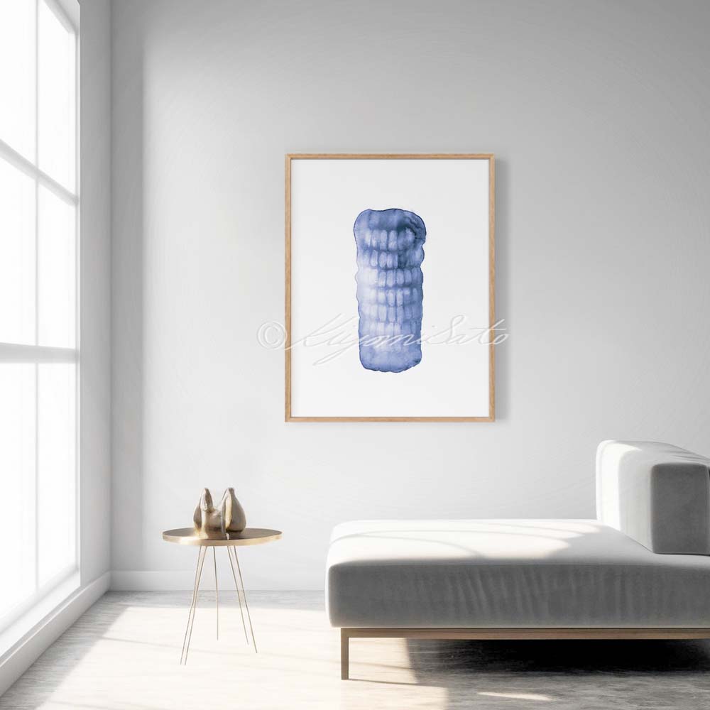 Helical Shape Virus art