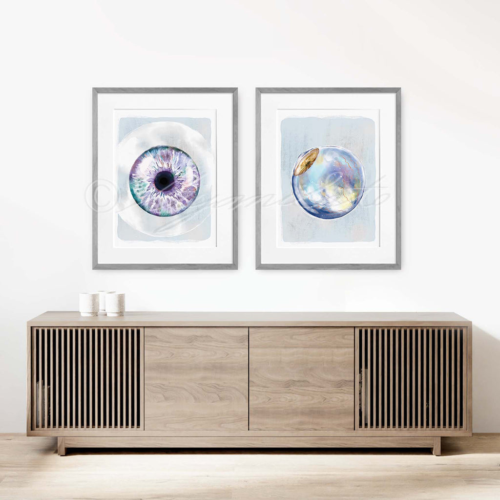 Eye art set of 2