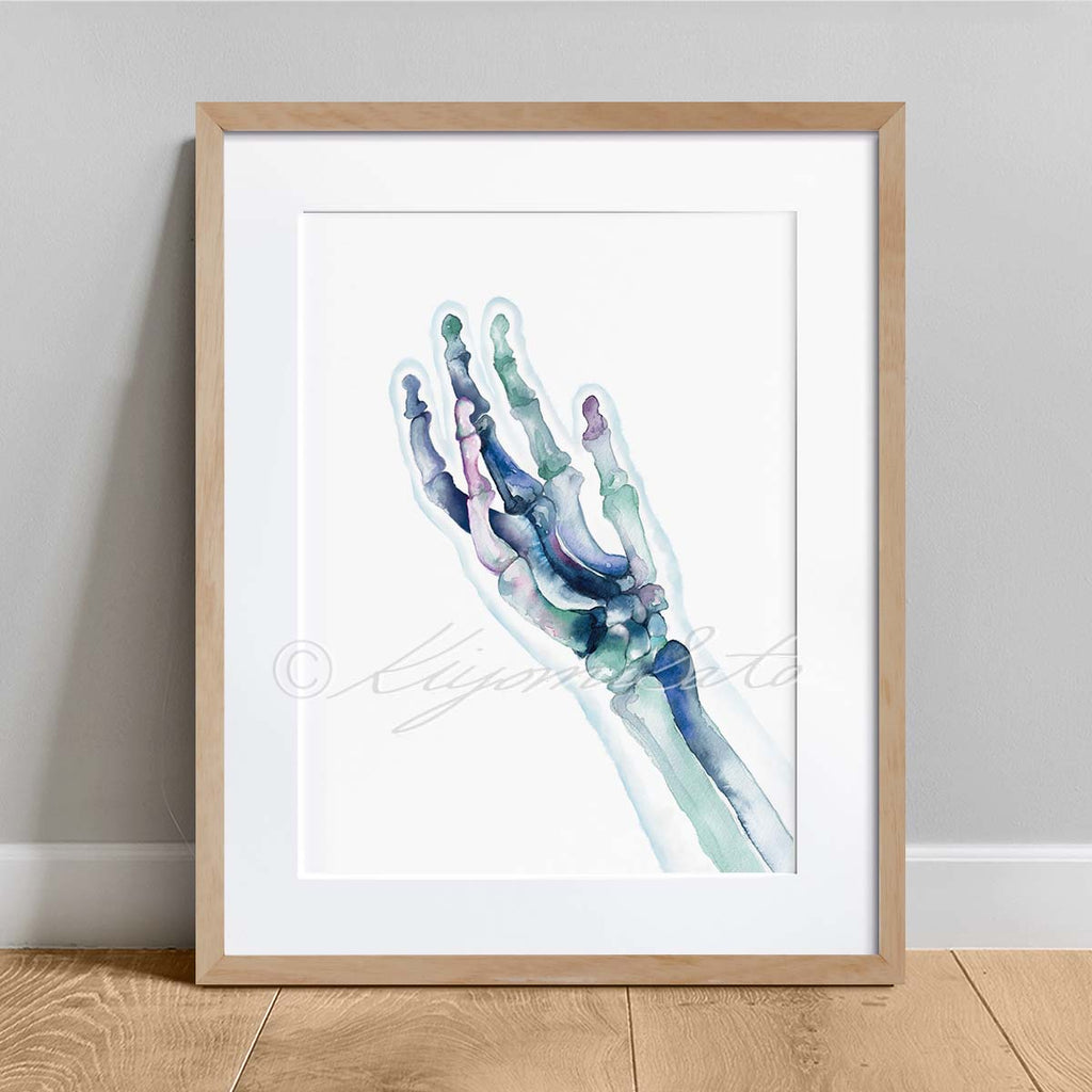 Hand Bones Posters Set of 3