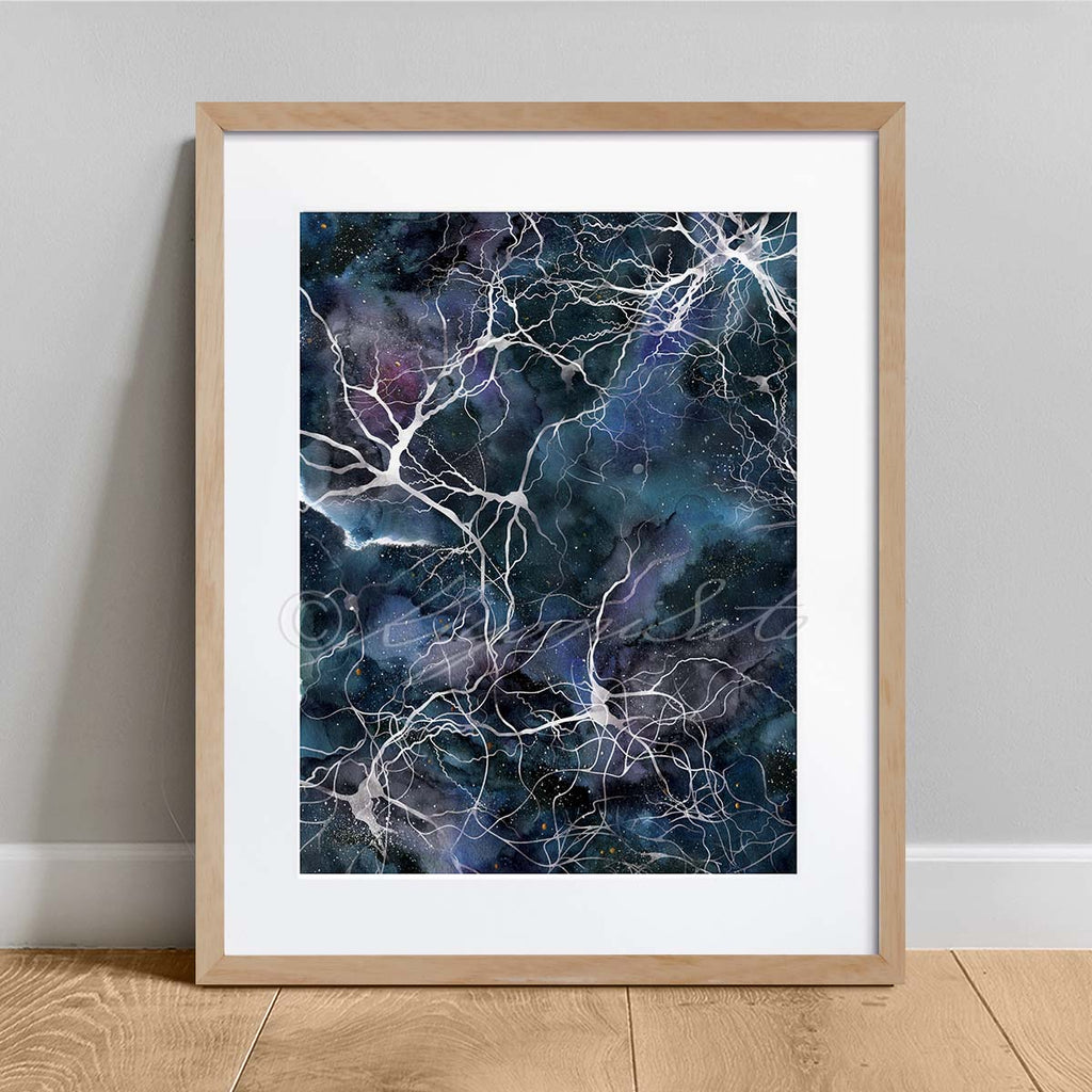 Neuron Galaxy Art