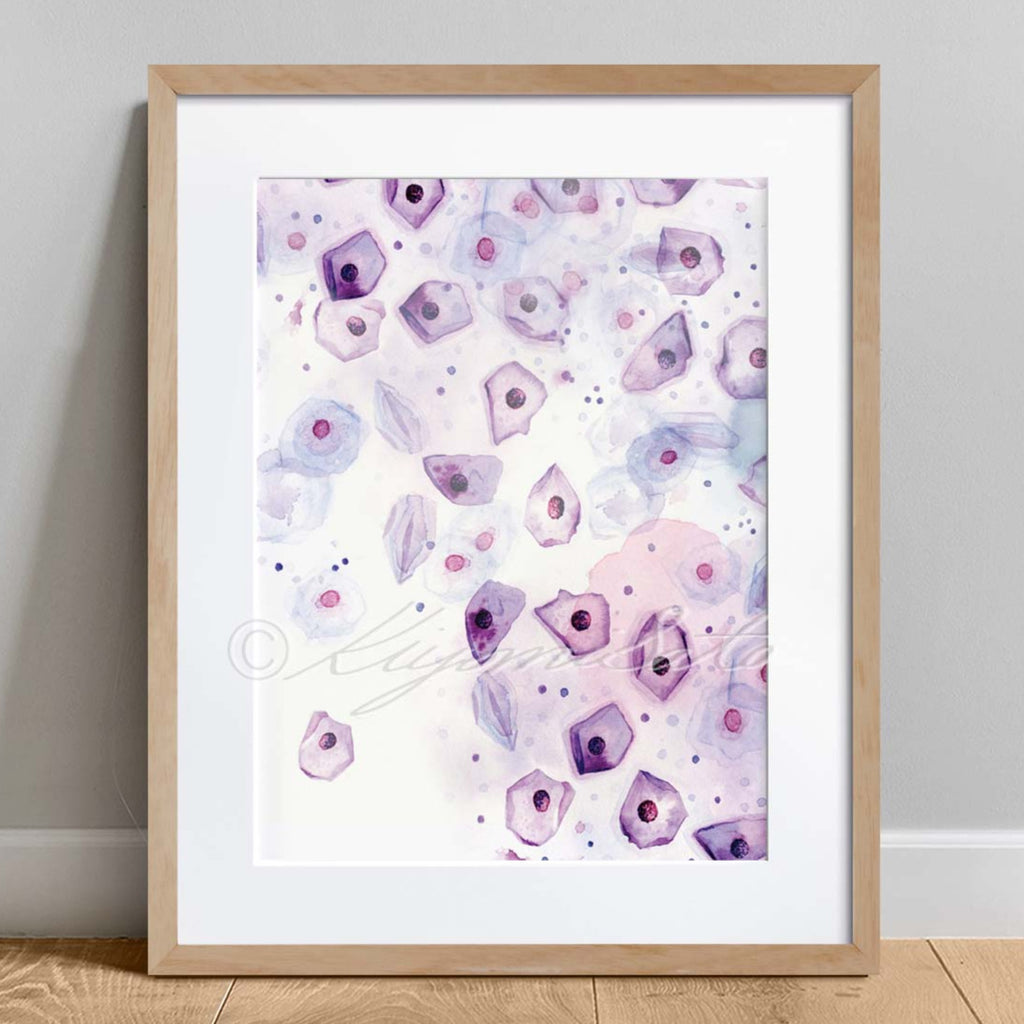 Pap smear abstract art