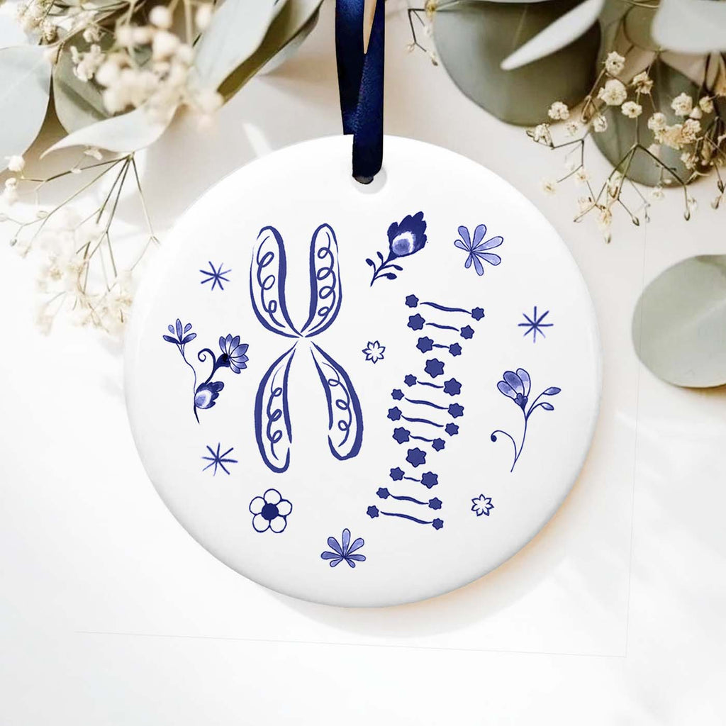 DNA & Chromosome Designed Ornament