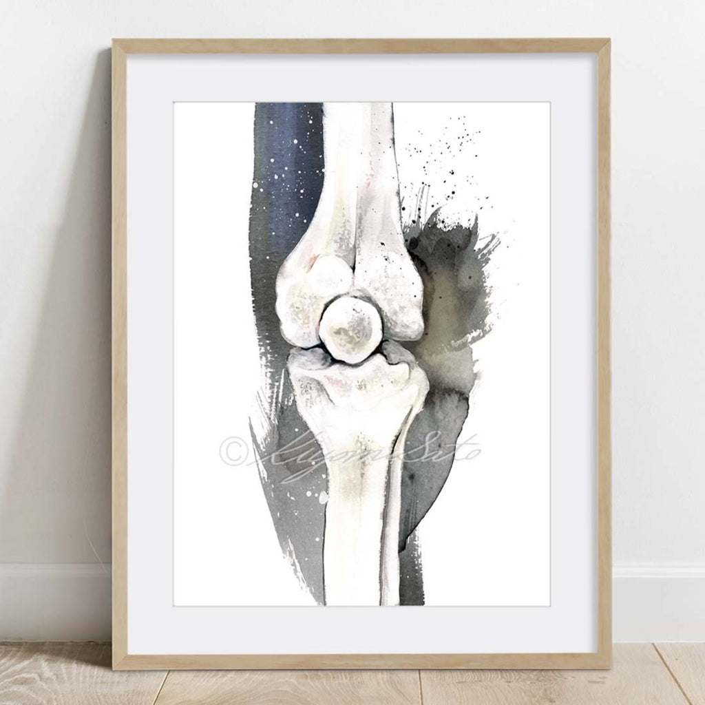 Knee Joint Abstract Art
