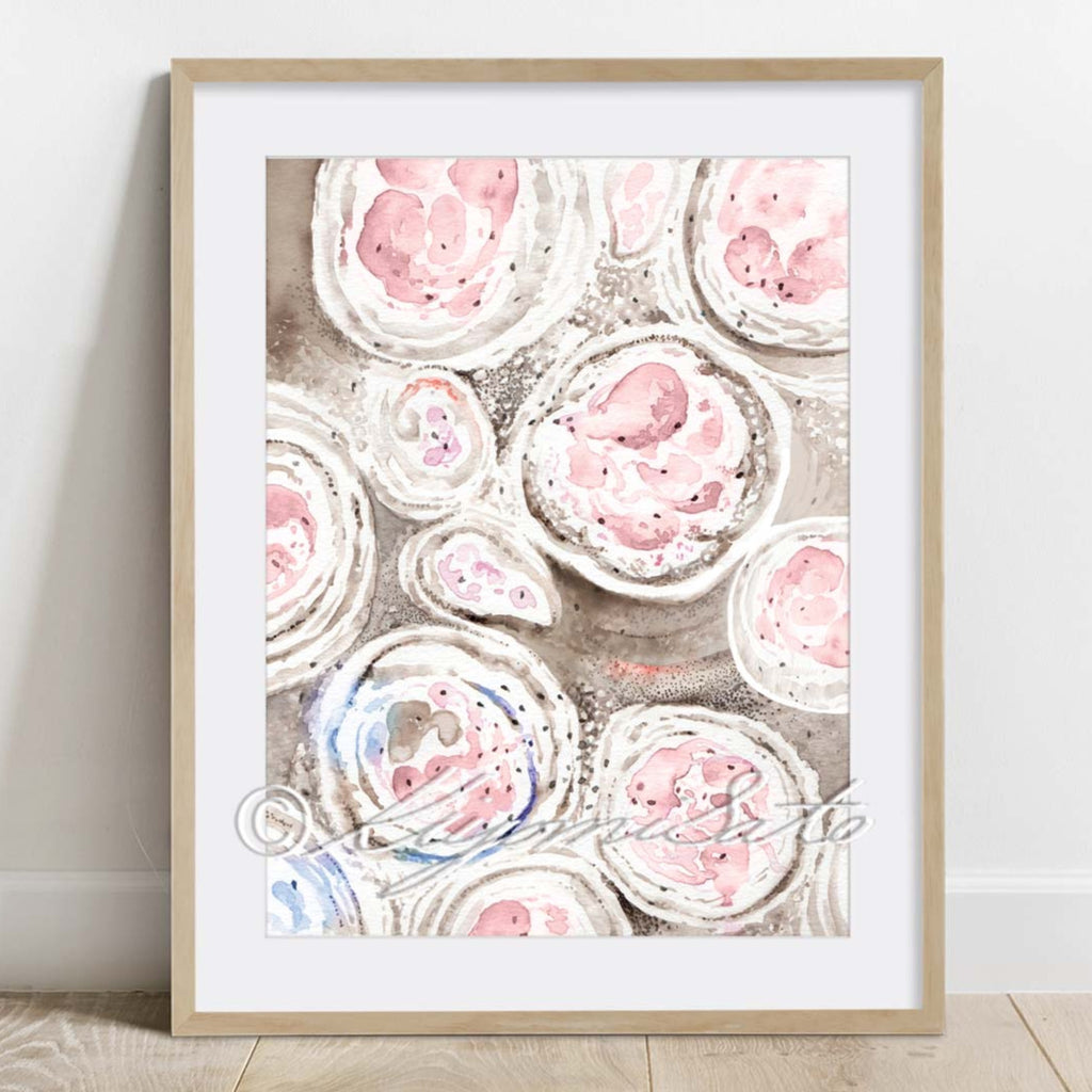 Kidney Histology Abstract Art