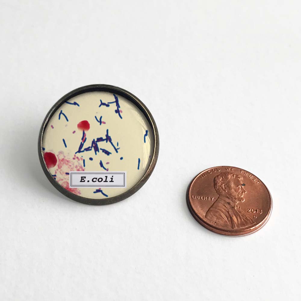 E.coli Lapel Pin