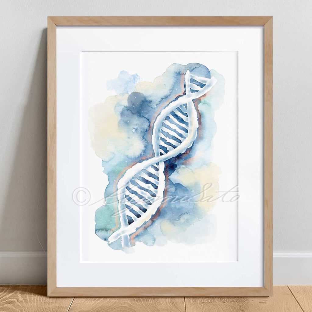 DNA Abstract Art