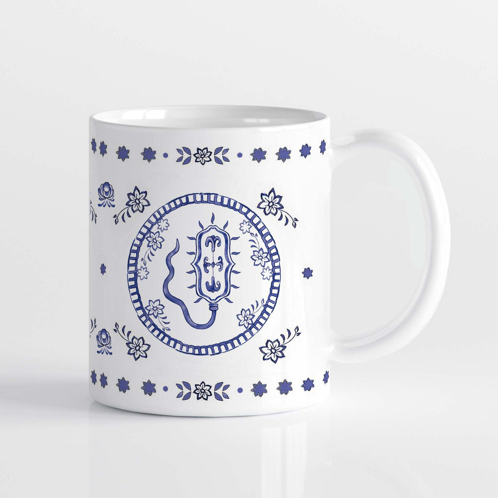 Bacteria Flagellum Porcelain Mug