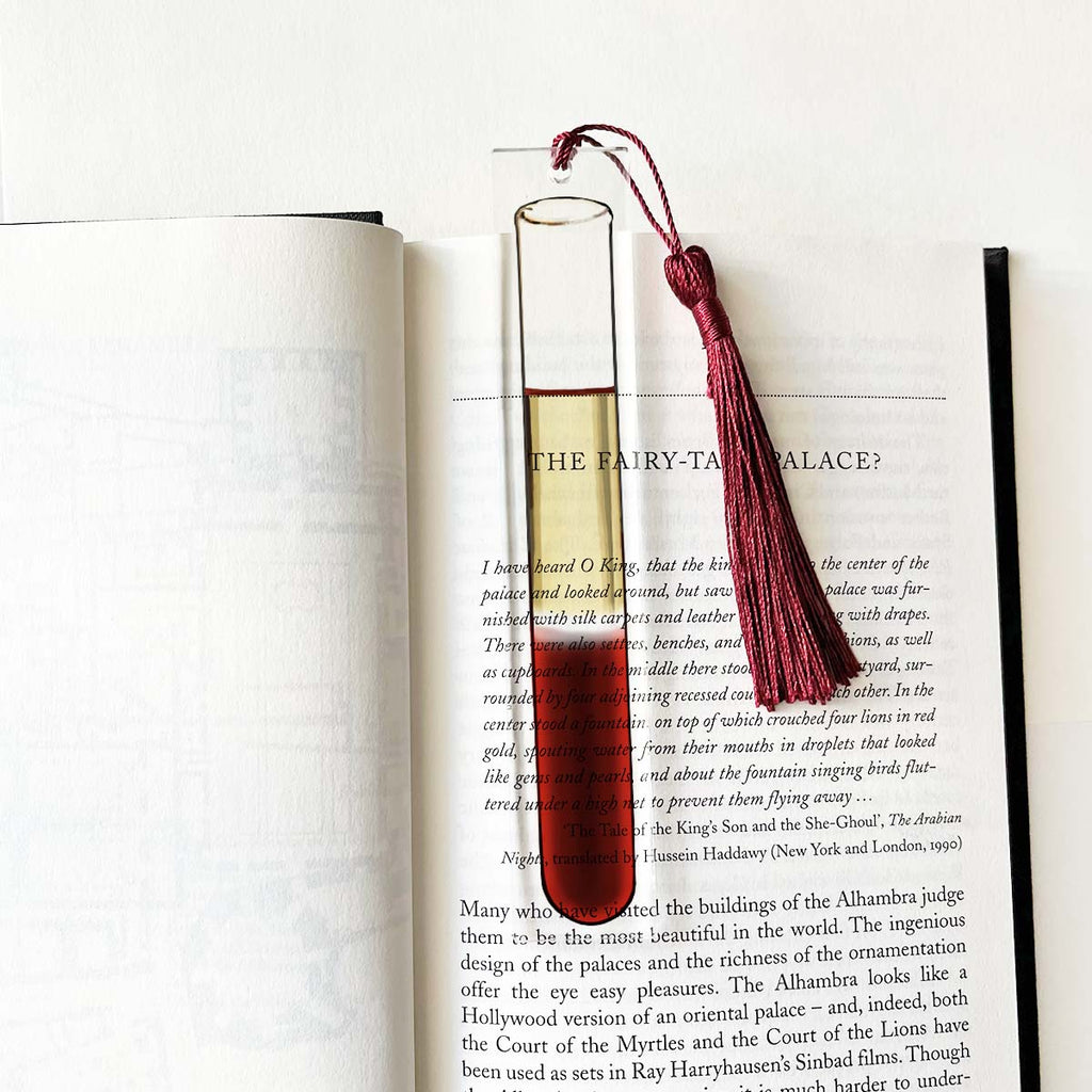 Blood Test Tube Bookmark