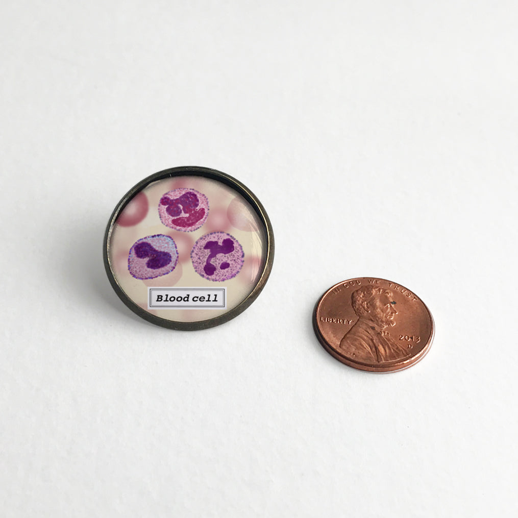 Blood Cells Lapel Pin