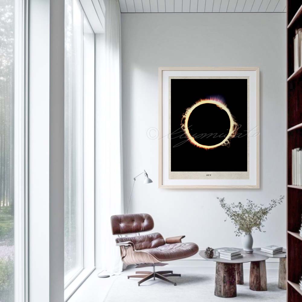 Sun Art Solar Eclipse