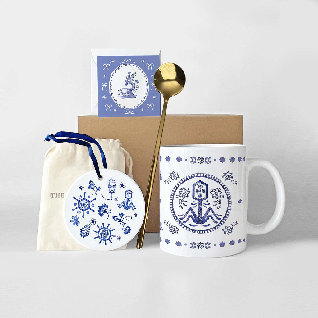 Bacteriophage Virus Mug Gift Box