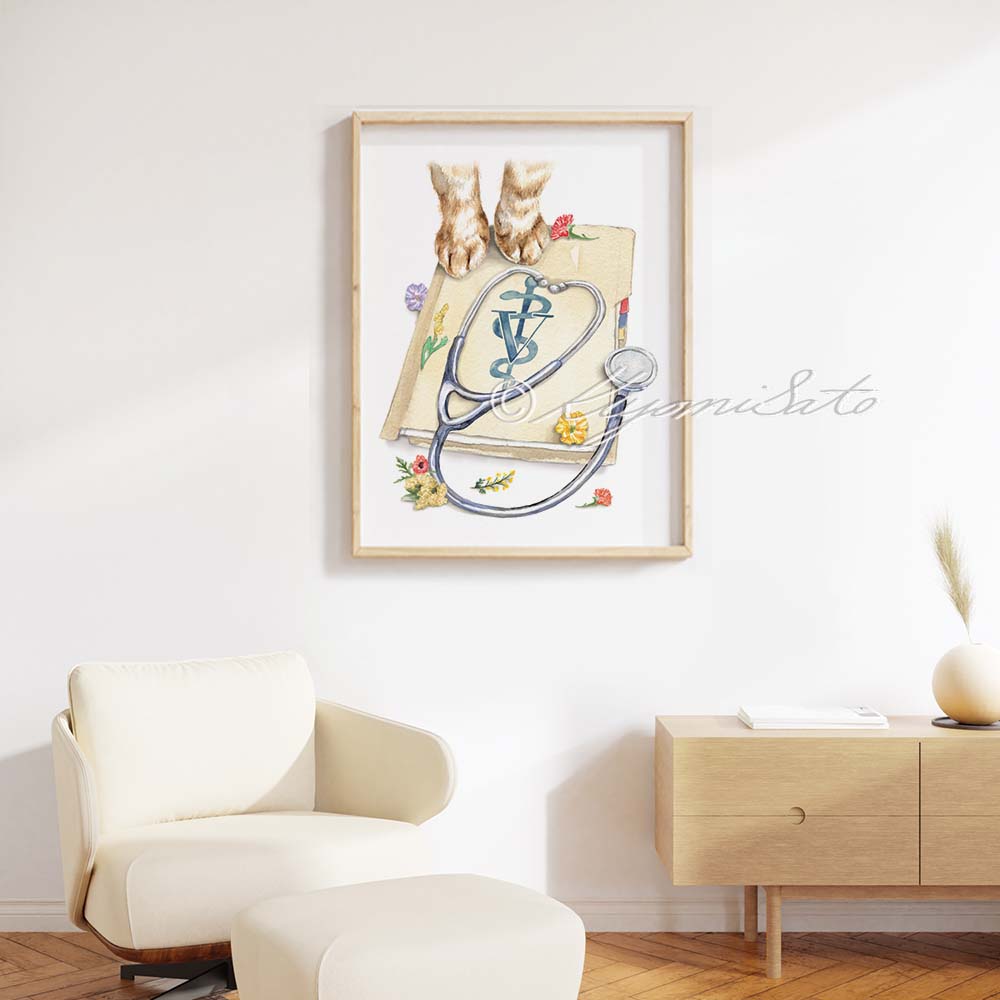 Veterinary Art Print decor