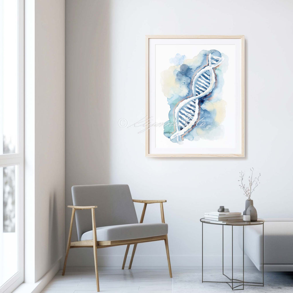 DNA Abstract Art