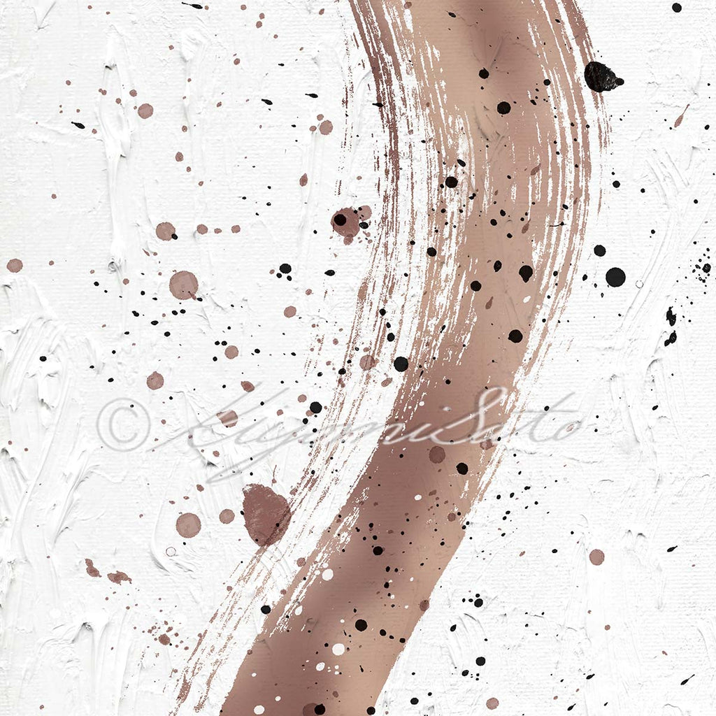 Abstract Body Forms poster set of 2