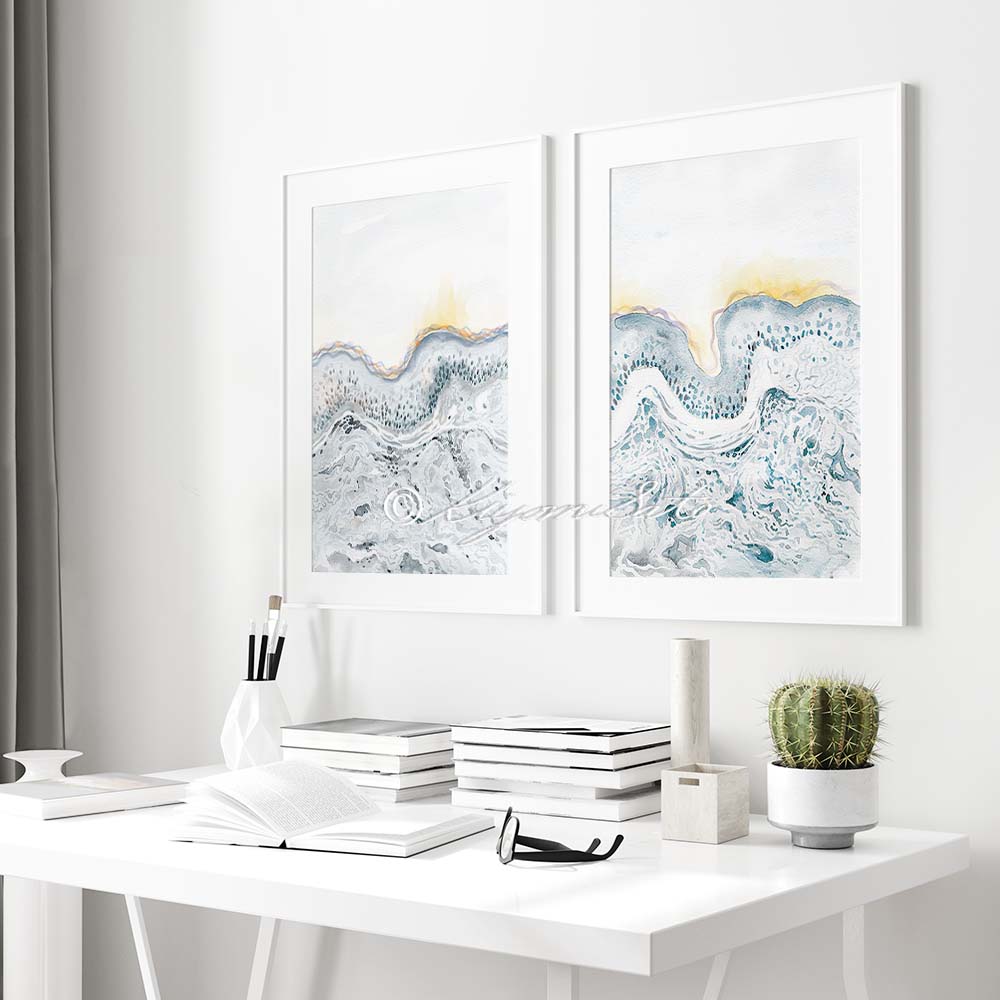 Dermatology Art Set of 2