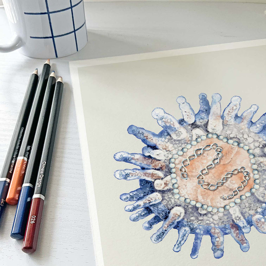 Epstein-Barr Virus Art