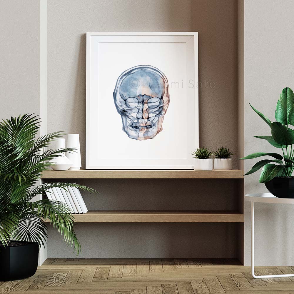 Skull Art Print