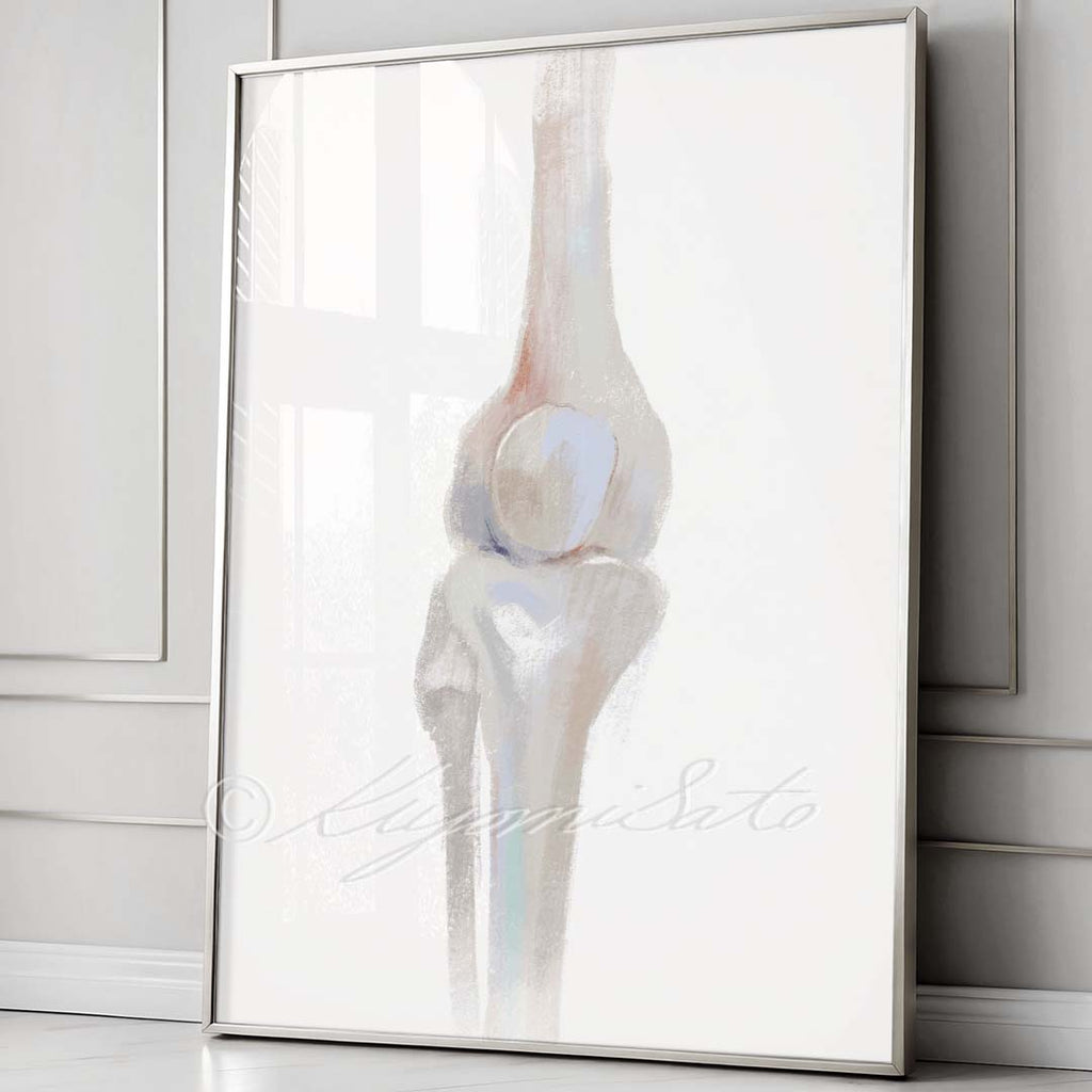 Patella Knee Joint Abstract Art