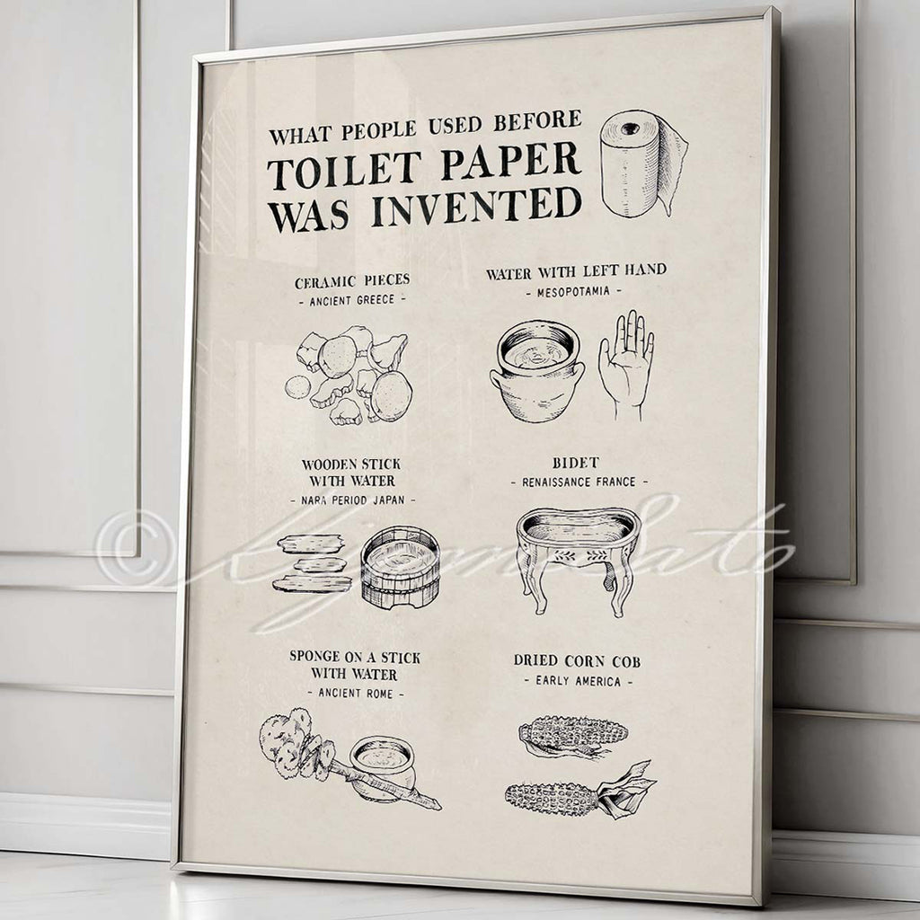 What People Used Before Toilet Paper Was Invented