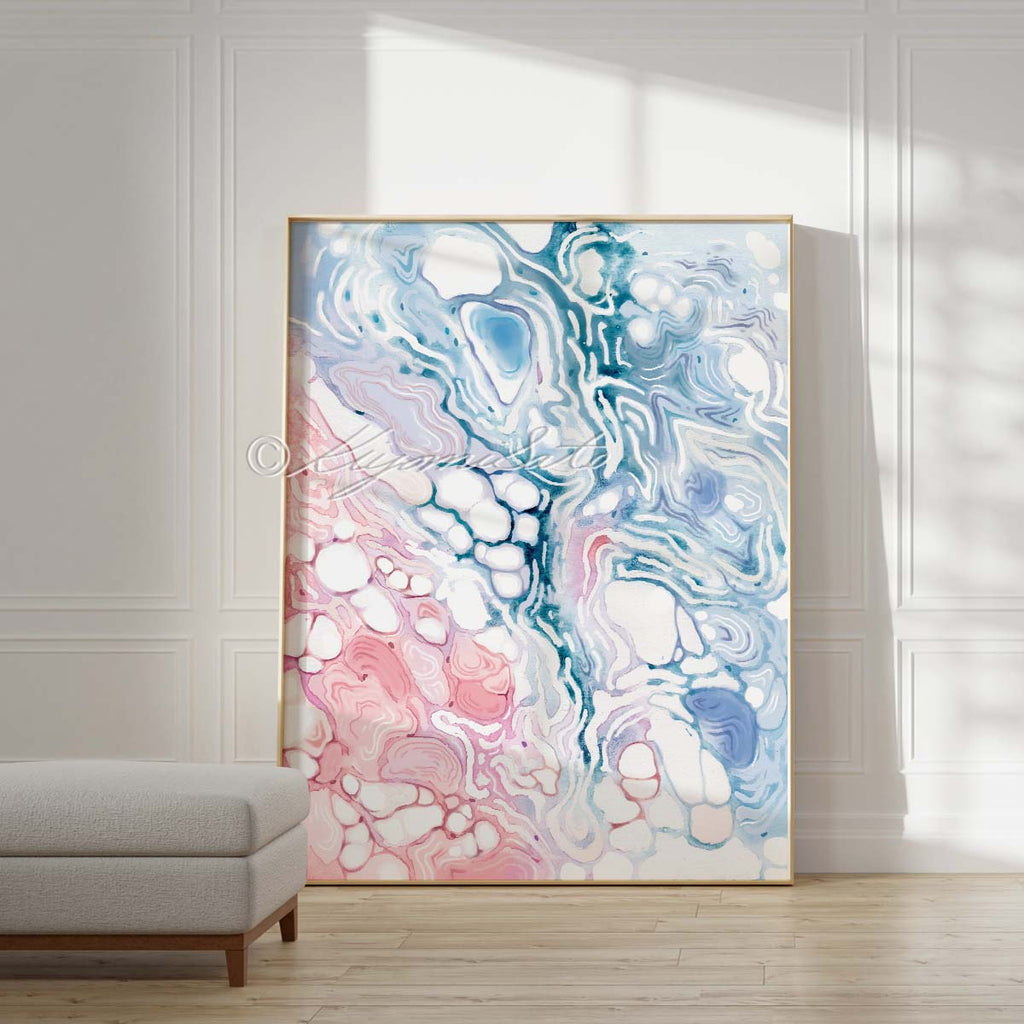 Adipose Histology Abstract Art