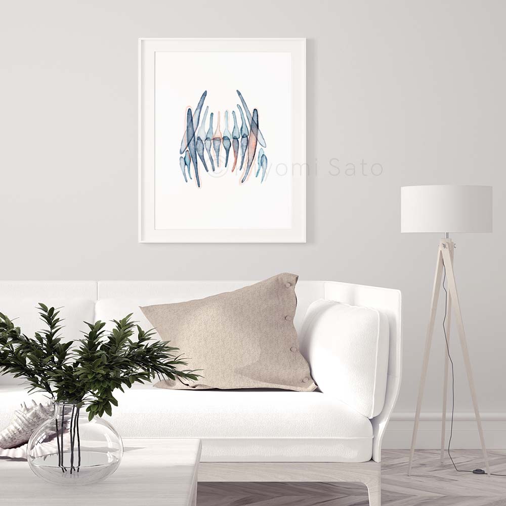 Canine Tooth Art Poster