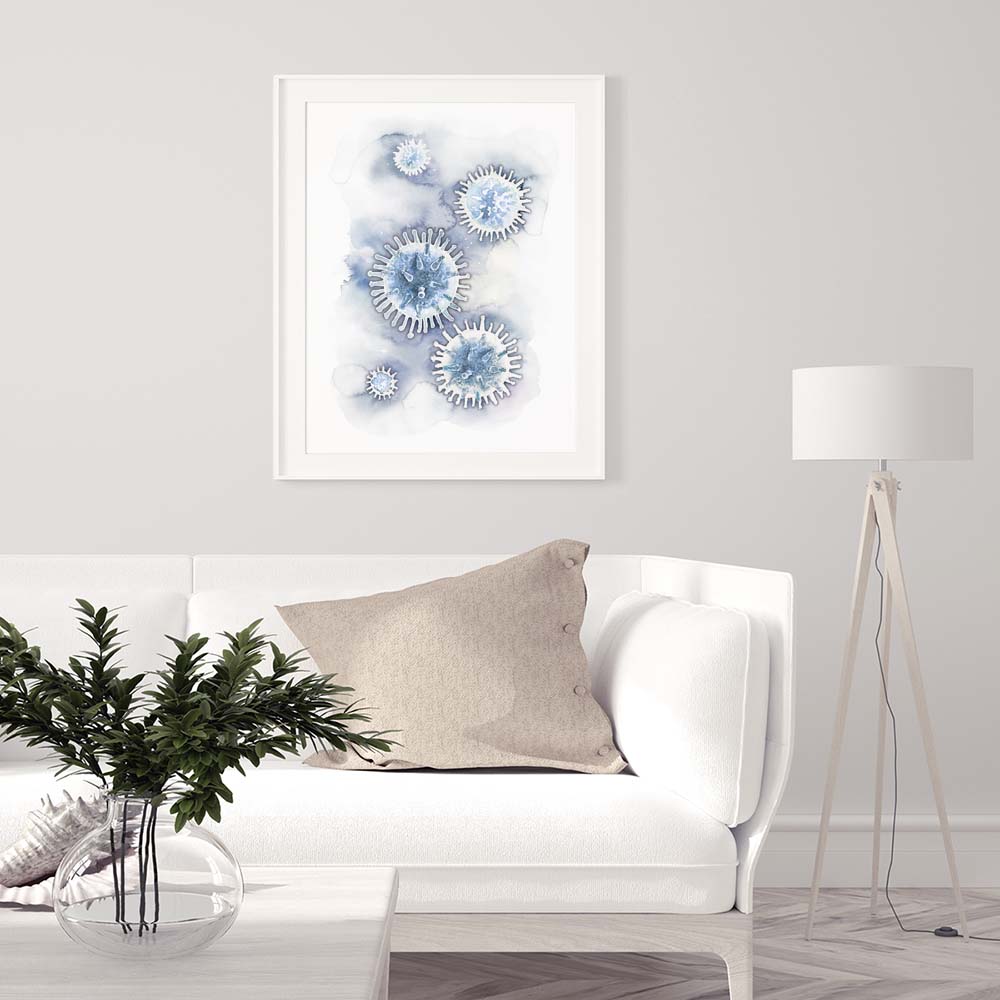 Watercolor RNA Virus