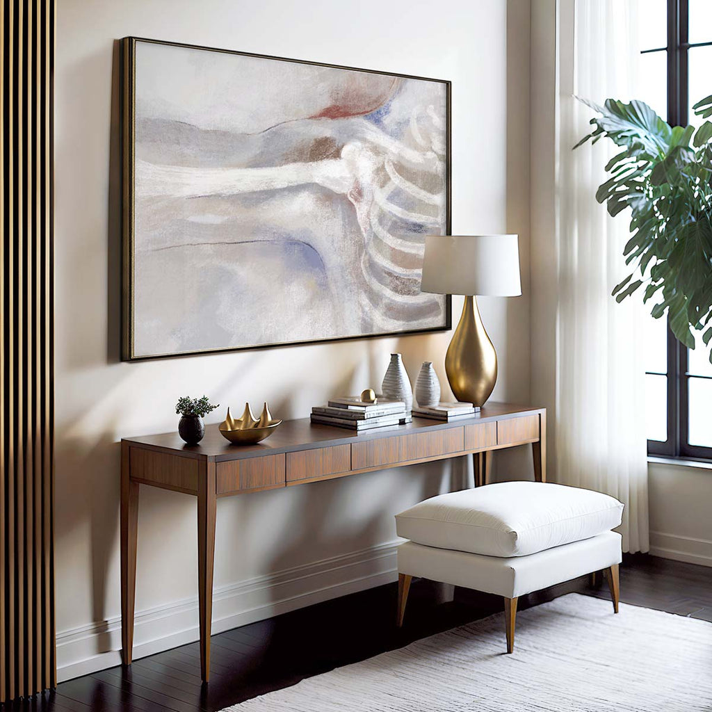 Shoulder bone Abstract Rust Color Art Poster, Orthopedics Art, Physical Therapy Office Wall Art Print, PT Gift, Clinic Wall Decor (Copy)