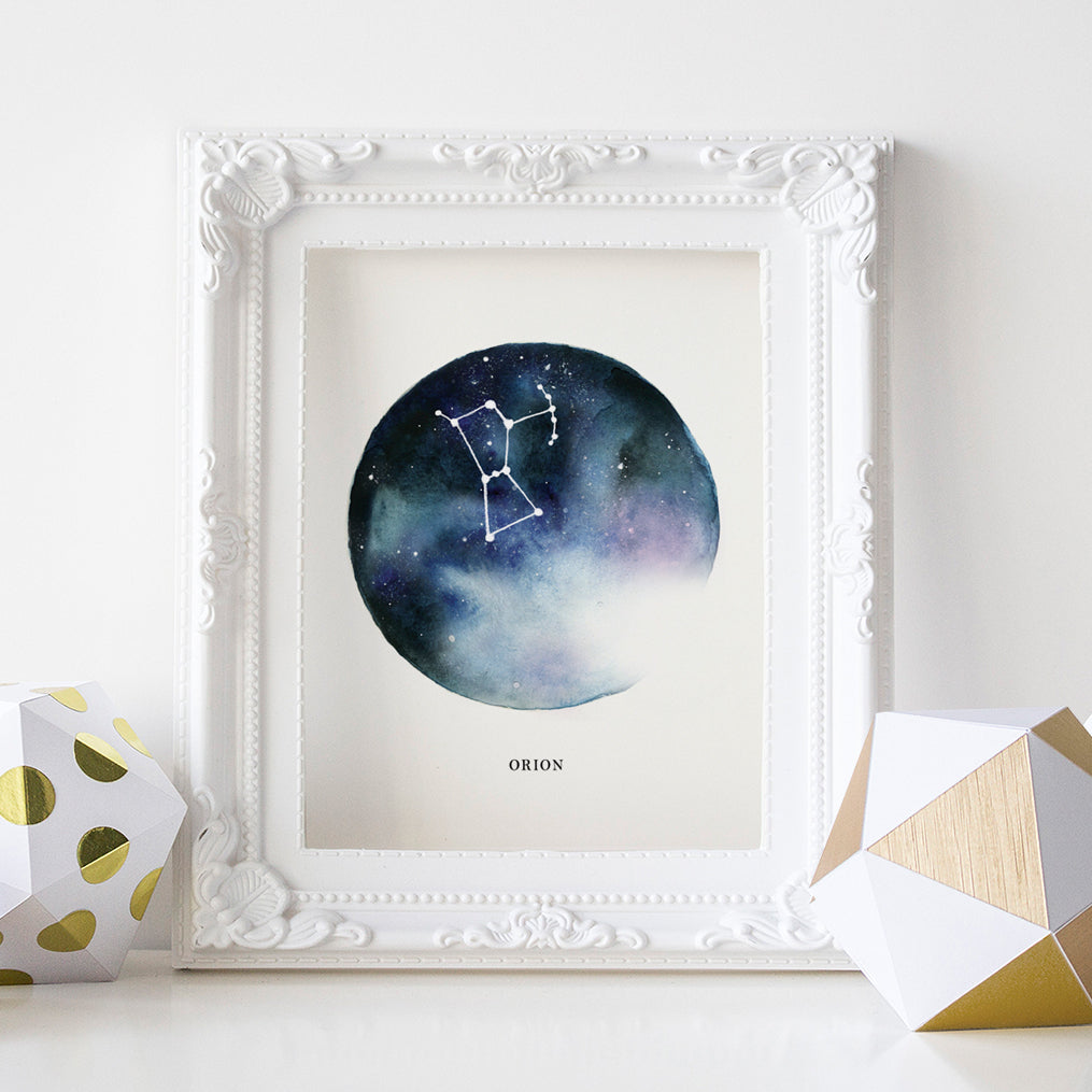 Orion Constellation Art