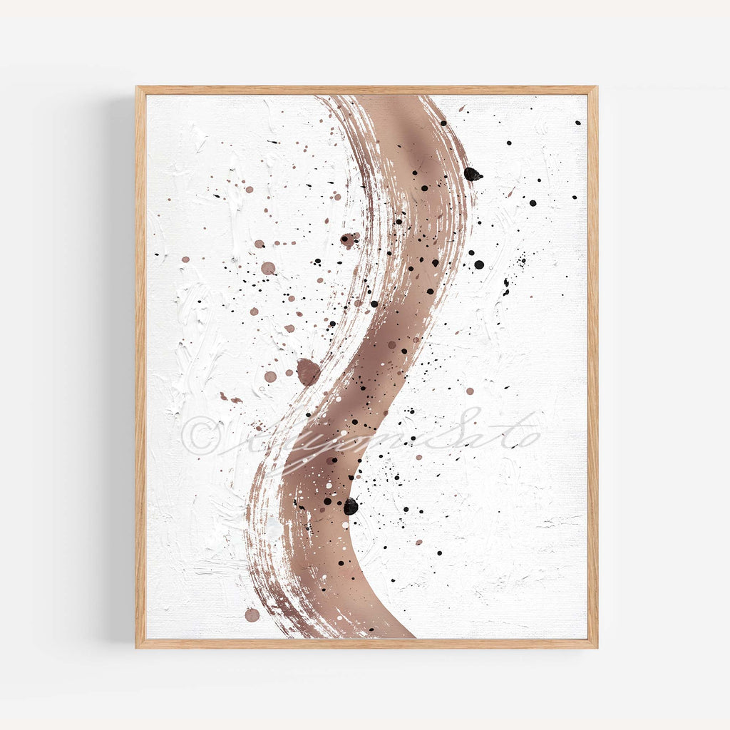 Body Wave Abstract Art