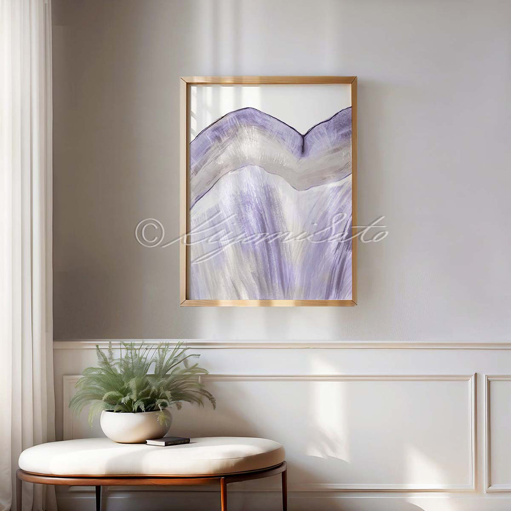 Enamel histology art print