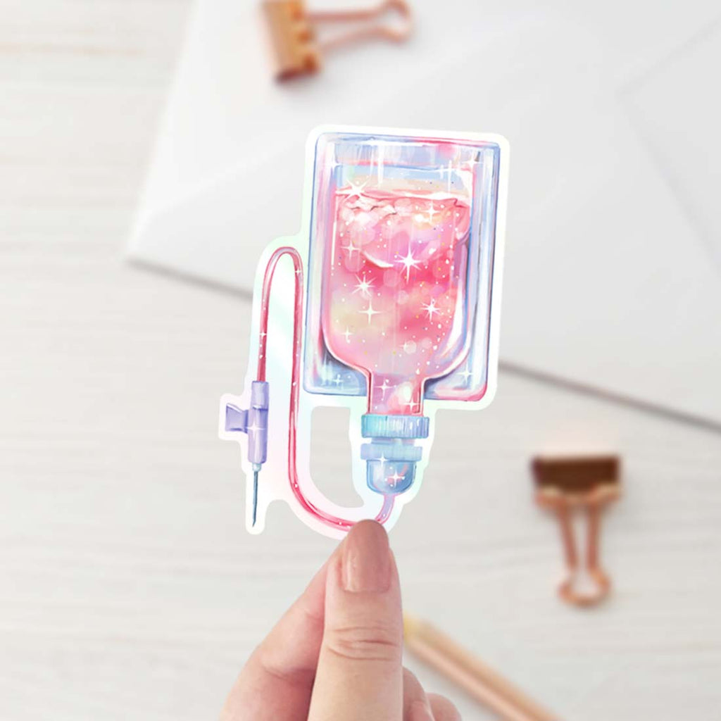 IV Vinyl Sticker