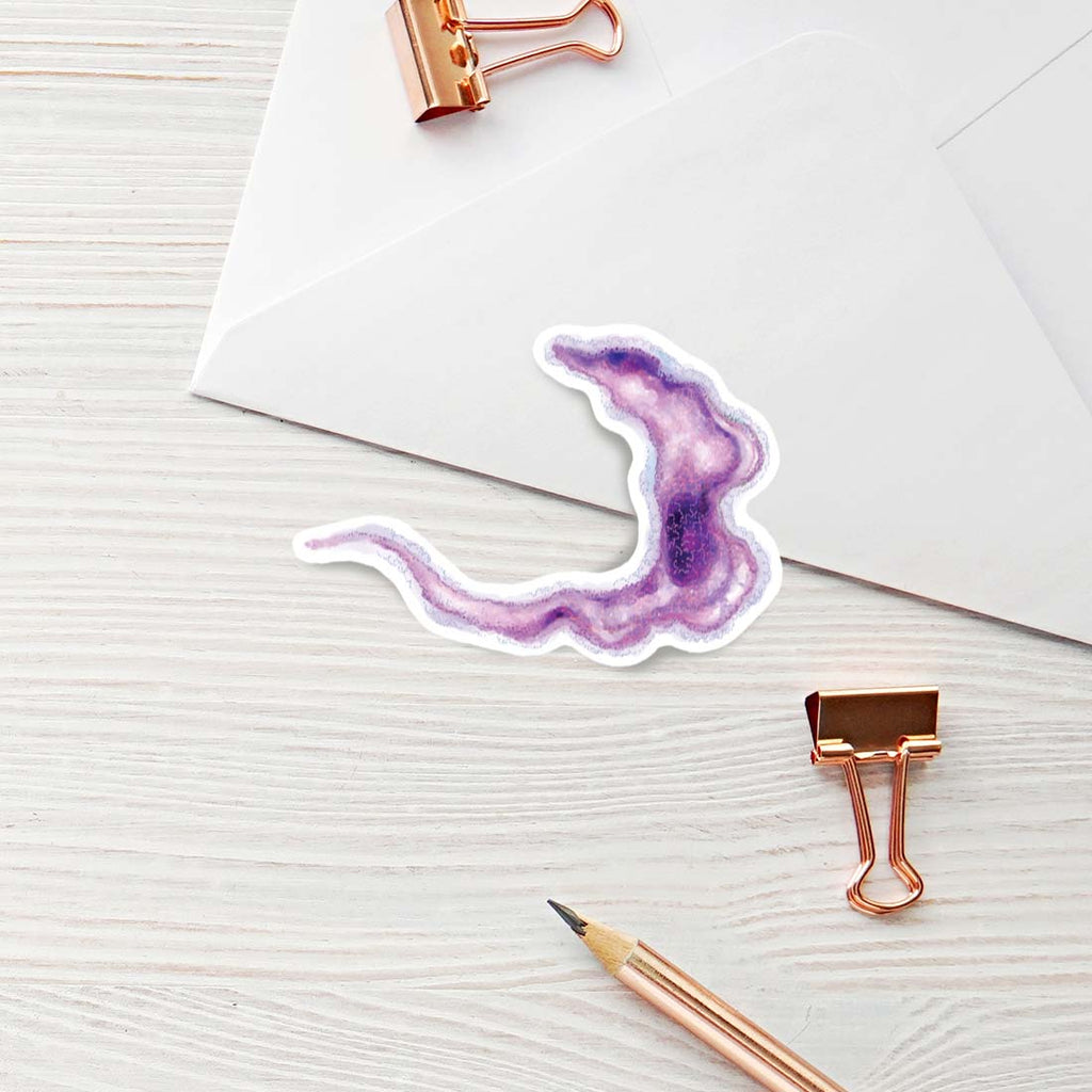 Trypanosoma brucei Parasite sticker