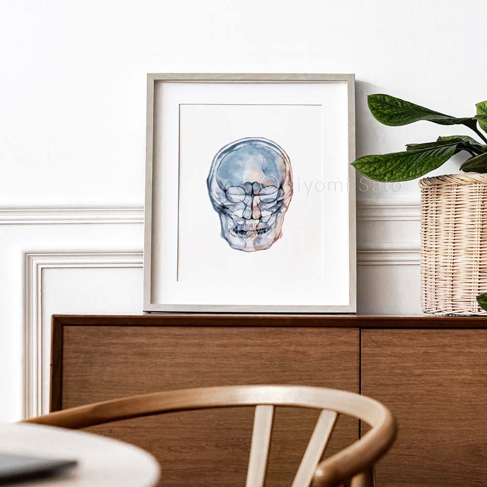 Skull Art Print