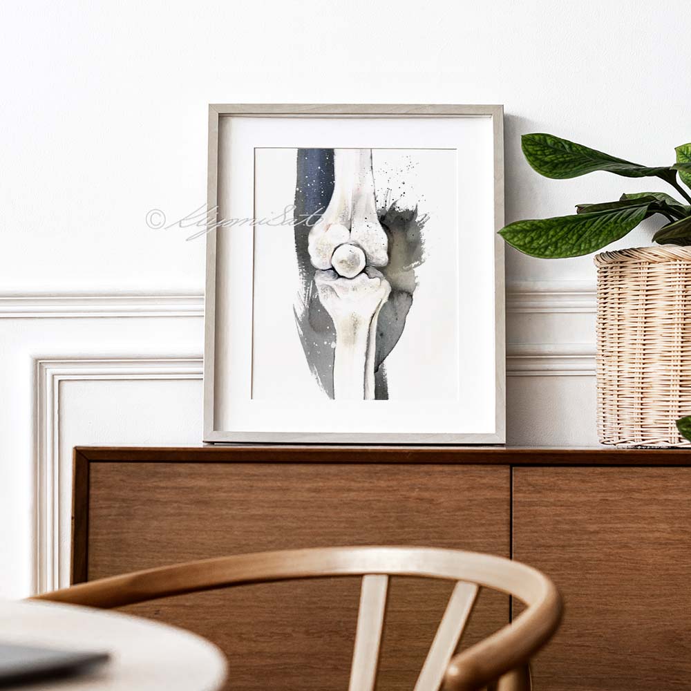 Knee Joint Abstract Art
