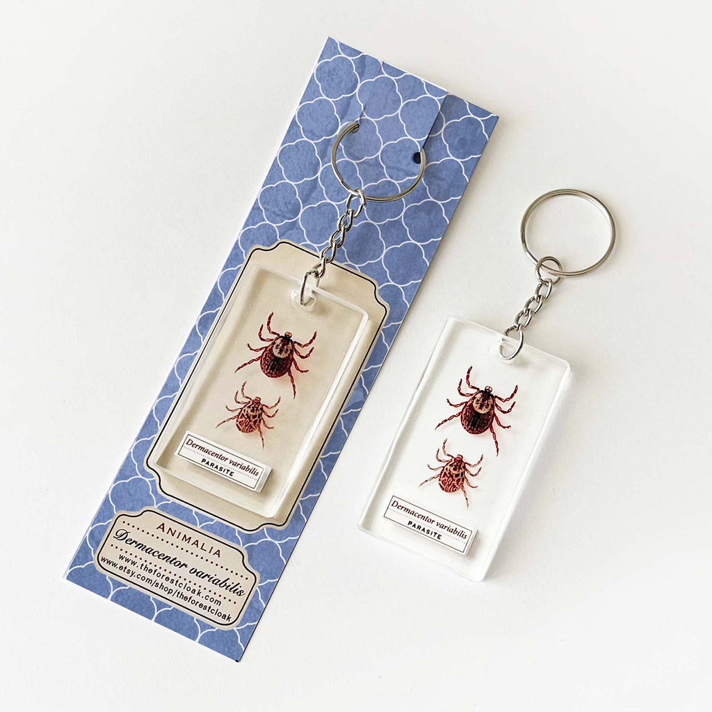 Tick Keychain