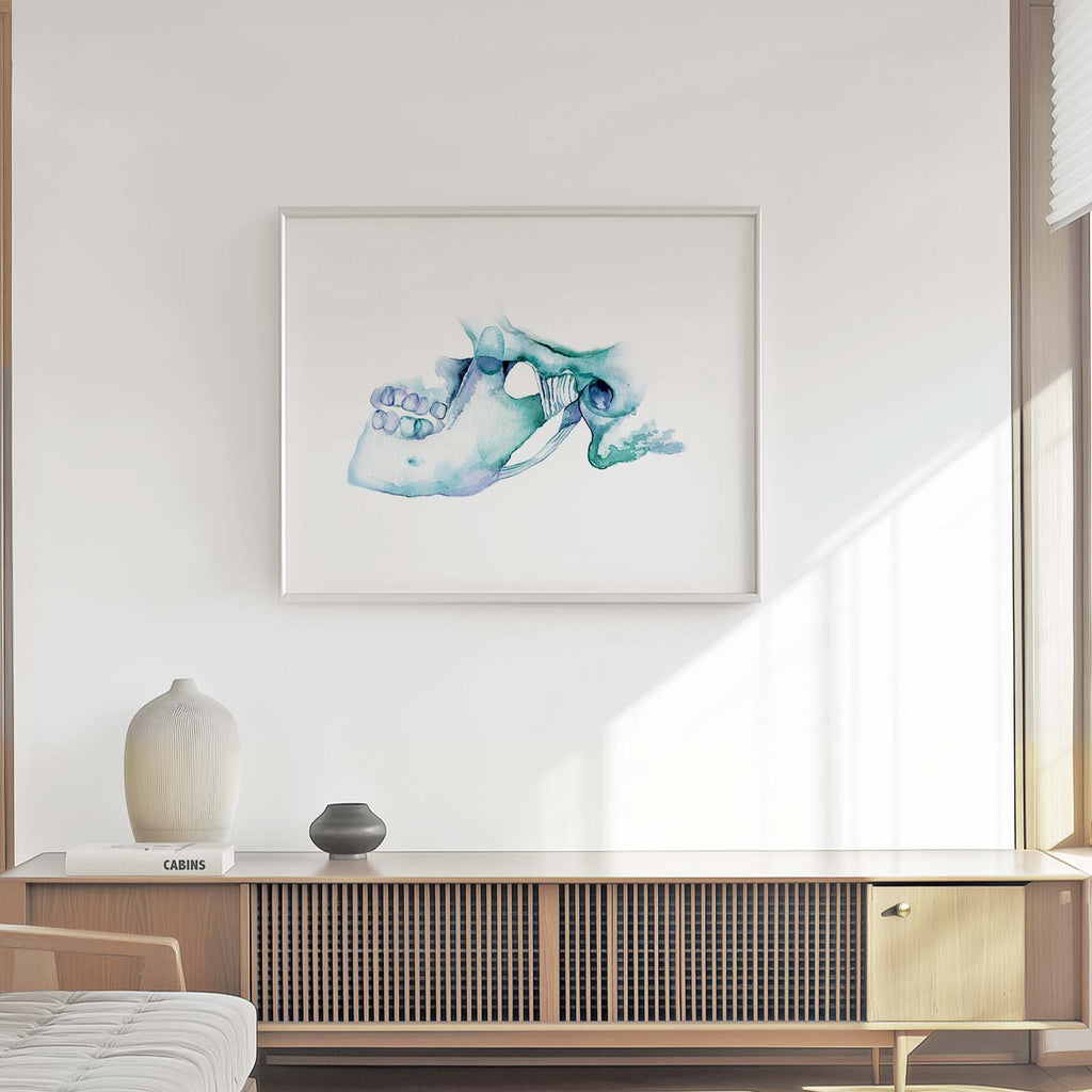 TMJ and Ligament Art Print