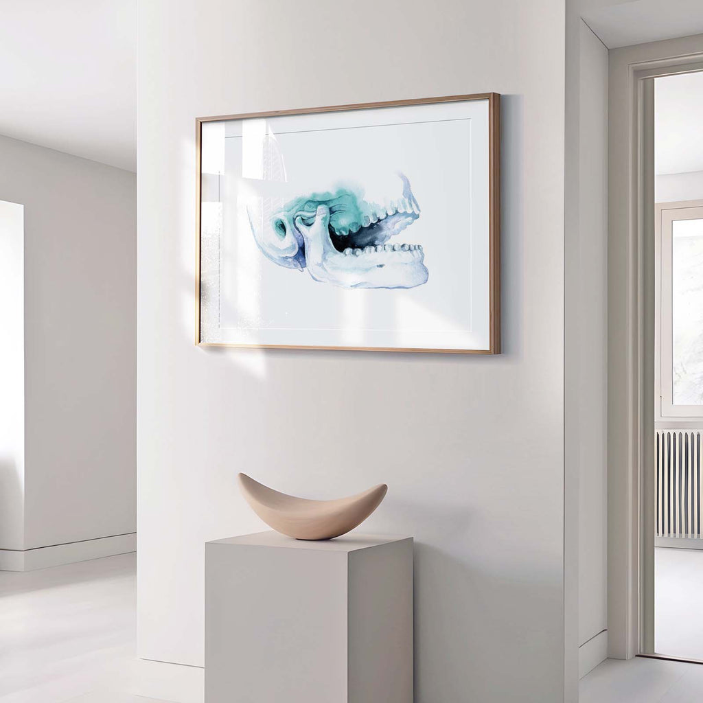 Open Jaw TMJ Art Print
