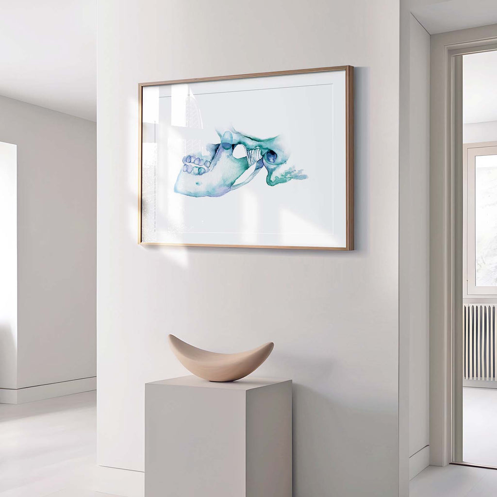 TMJ and Ligament Art Print