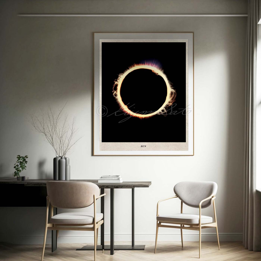 Sun Art Solar Eclipse