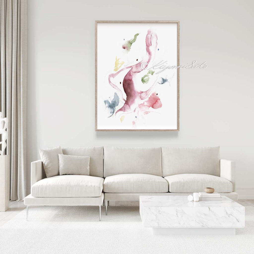 Skin Collagen Abstract Art