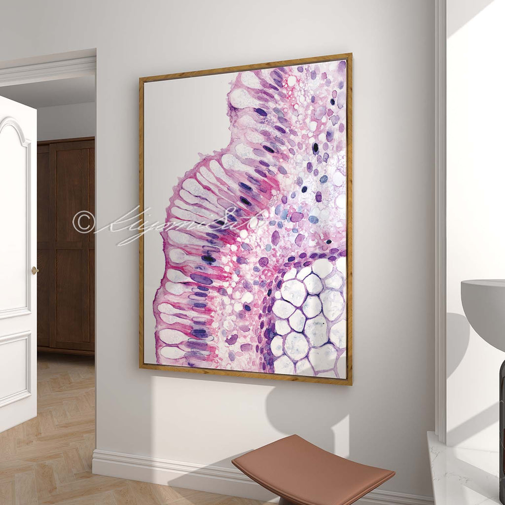 Dog Goblet Cells Histology Art