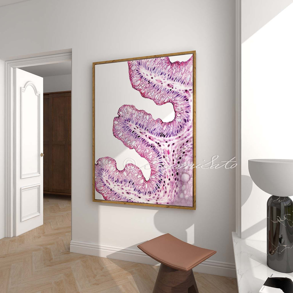 Goblet Cell Histology Art