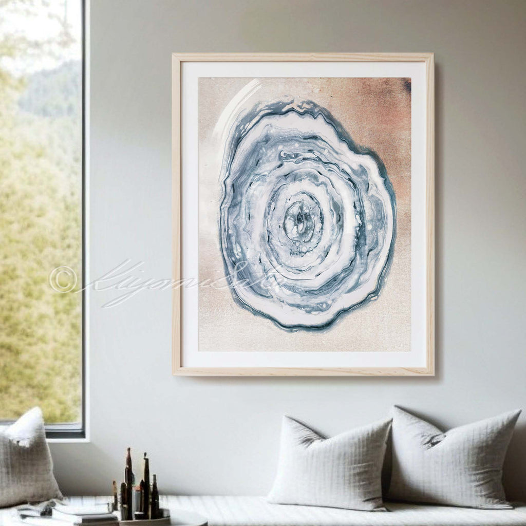 Abstract Pacinian Corpuscle Histology Art