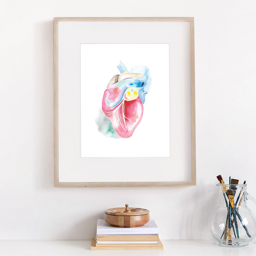 Abstract Art Canine Heart